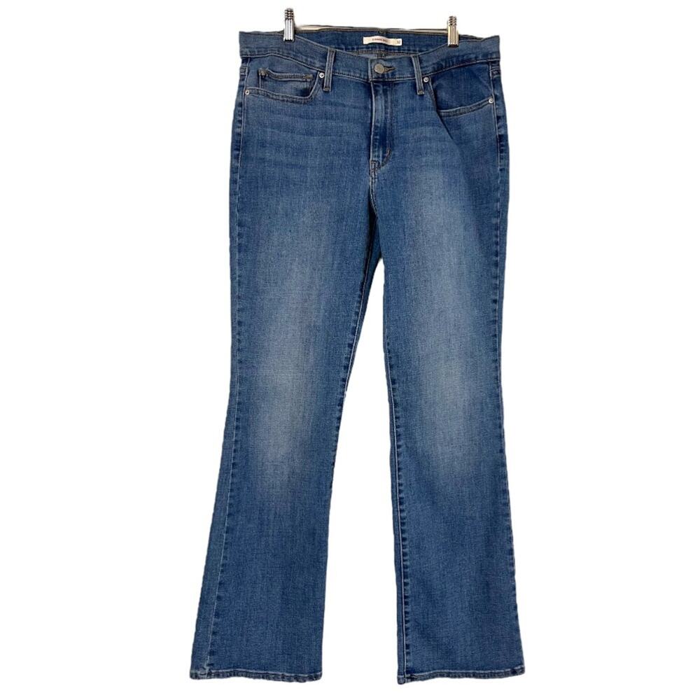 Levi’s Women’s Jeans Slimming Bootcut Mid Rise Medium Blue Size 32x32